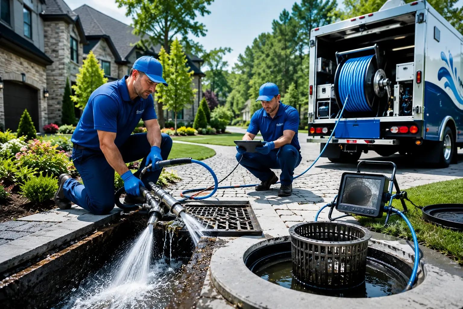 Local outdoor drain cleaning professionals in Blairs, VA